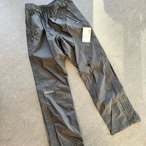 Marmot | NWT men’s small PreCip Full Zip rain pants